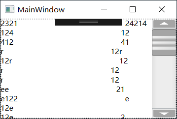 WPF ScrollViewer滚动条样式，适合触摸屏使用