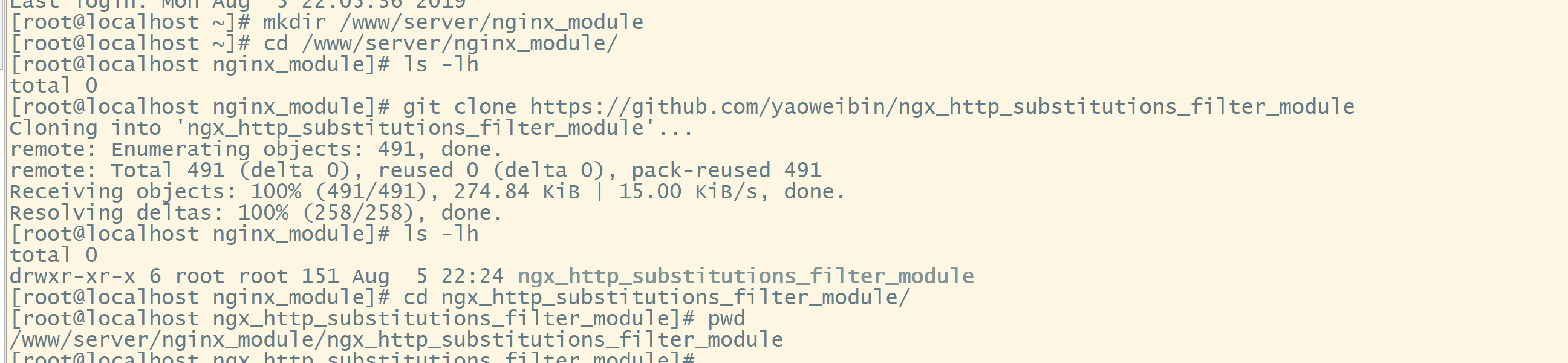 依据宝塔面板快速添加Nginx第三方模块ngx_http_substitutions_filter_module