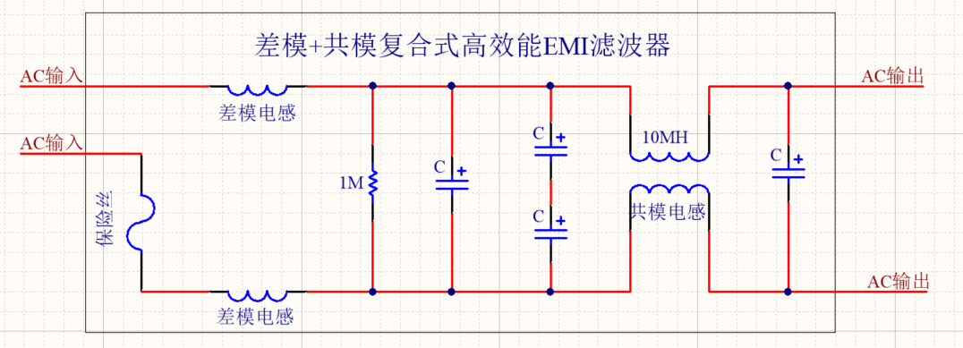 滤波器原理图图片