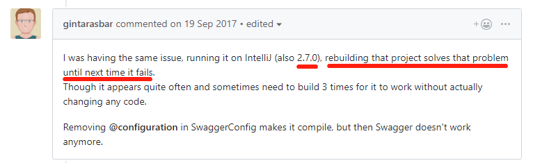 Multiple entries with same key: springfox.documentation.spring.web.plugins.PathAndParametersEquiv...