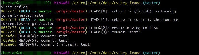 Git撤回已经推送(push)至远程仓库提交(commit)的版本