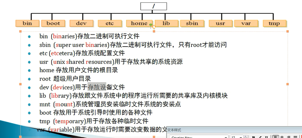 linux的目录及常用命令详解