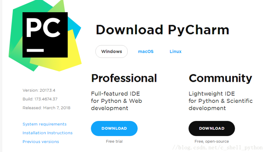 PyCharm 安装教程以及环境的搭建（Windows）