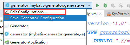 IDEA SpringBoot Mybatis逆向工程