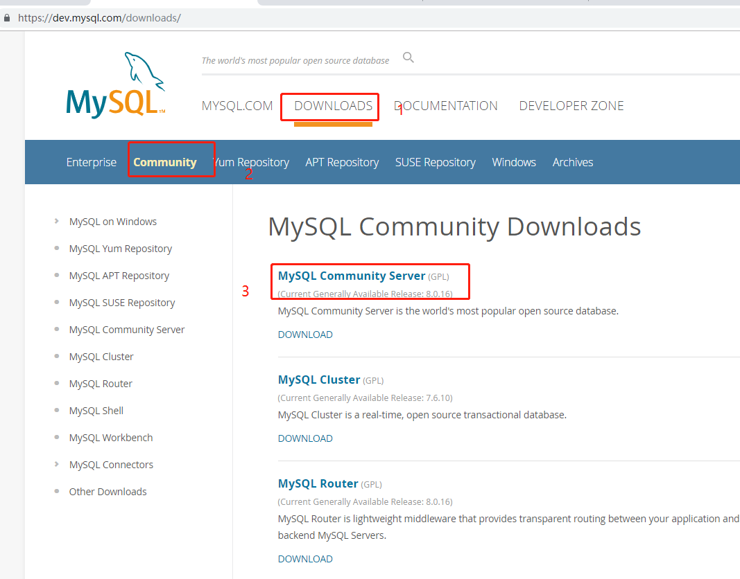 MySQL 8.0 安装教程