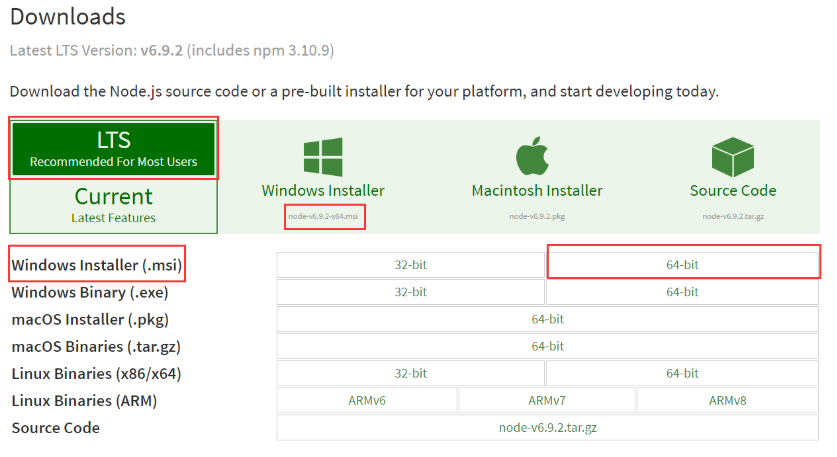 Node.js安装及环境配置之Windows篇