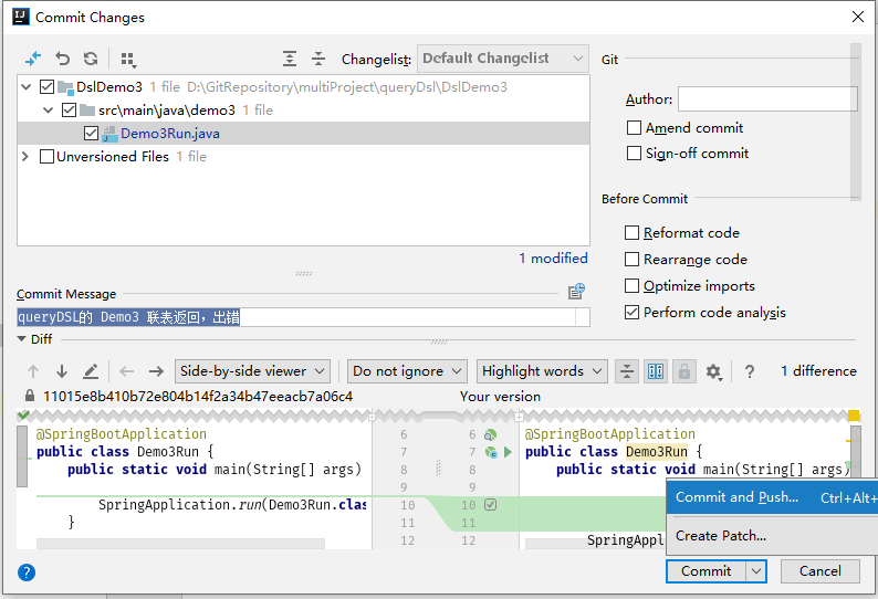 IntelliJ IDEA中GIT，已经 commit and push成功，但并未 push 到远程库的问题