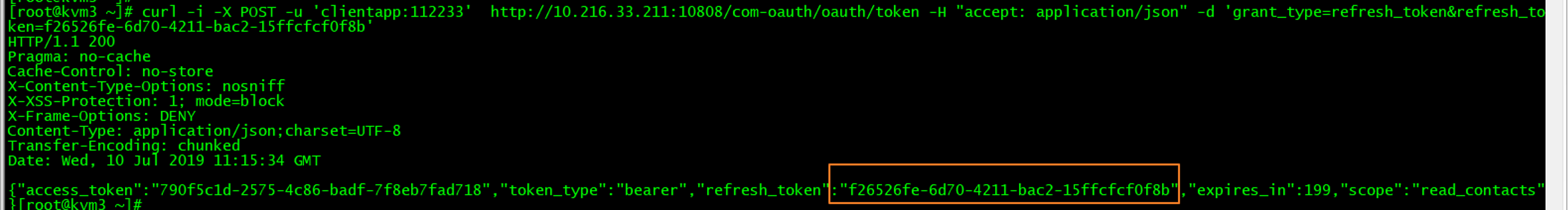 Spring cloud系列20 OAuth2.0的实现客户端模式(client_credentials)支持refesh code