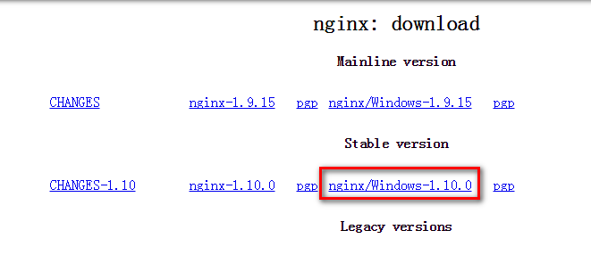 Windows2012中安装Nginx并创建为Windows服务