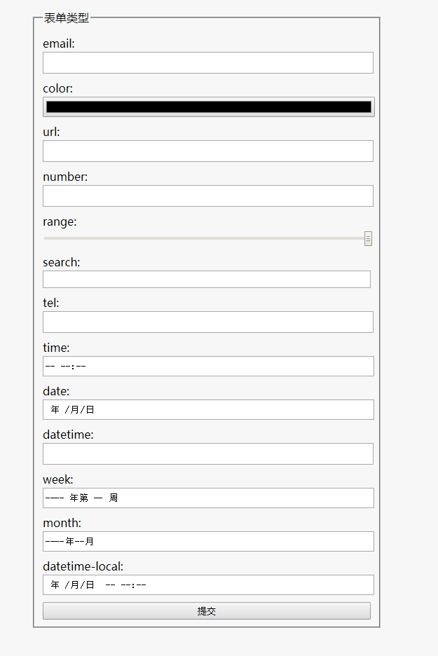 快速理解HTML5中新增的标签属性——表单，音频和视频