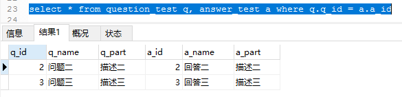 MySql 内连接，外连接查询方式区别