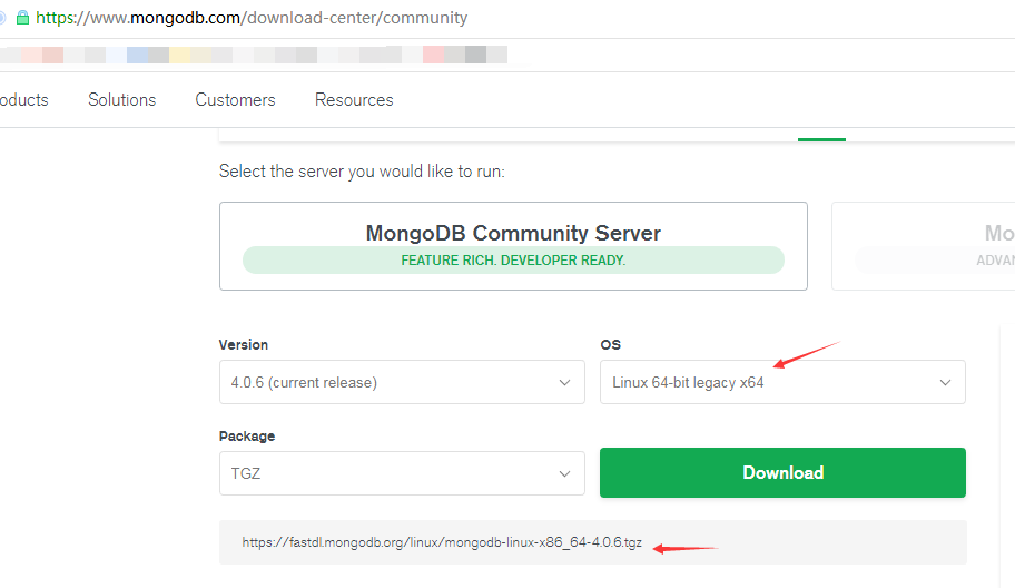 MongoDB 4.X搭建