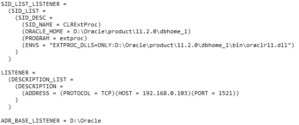 Oracle ORA12514 监听程序当前无法识别连接描述符中请求的服务