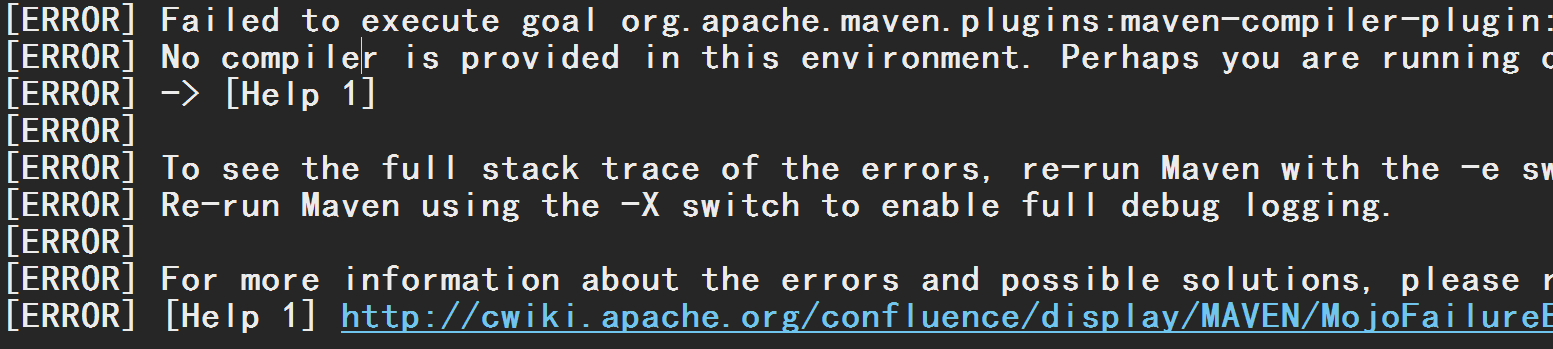 解决Failed to execute goal org.apache.maven.plugins:maven-compiler-plugin:3.1:compile办法