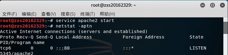 2018-2019-2 20162329 《网络对抗技术》Exp8： Web基础