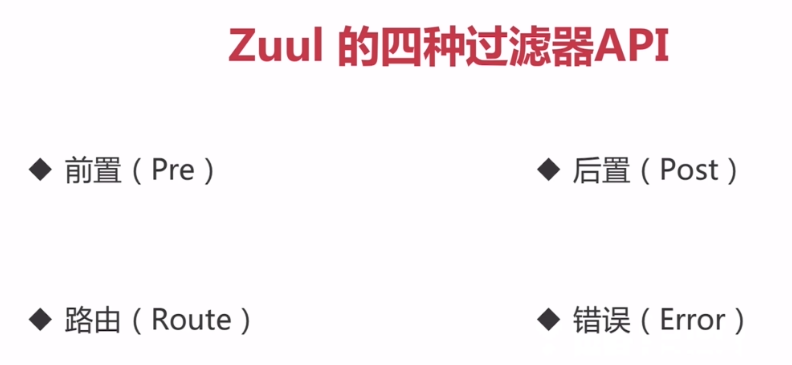 springCloud 学习笔记—服务网关-Zuul