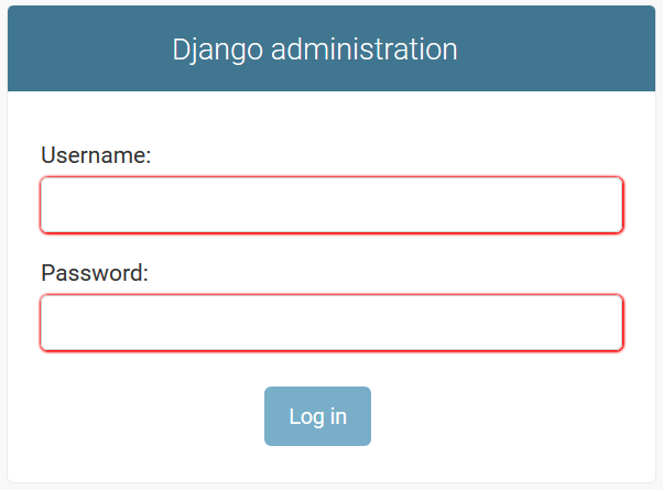 Django Admin 管理工具