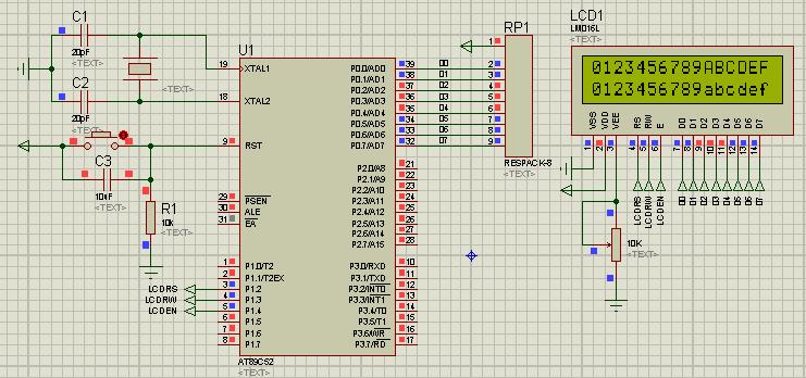 LCD1602显示总结