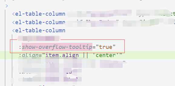 怎样让elementui表格里面的文字不换行，溢出隐藏，tooltip显示内容