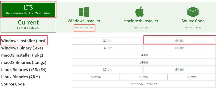 Node.js安装