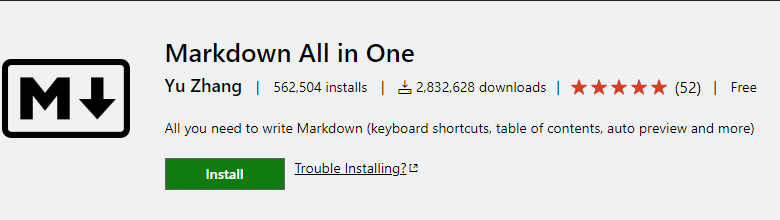 vscode之markdown使用