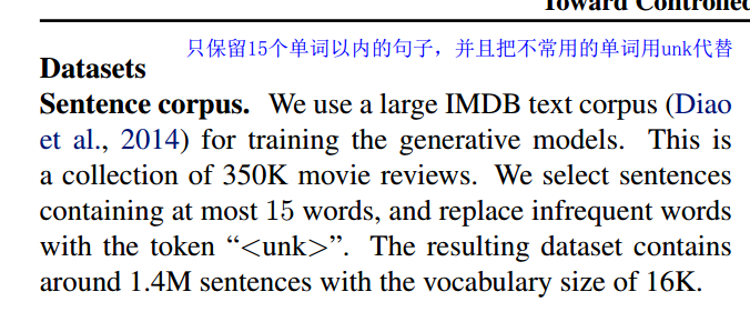 可控文本生成《Toward Controlled Generation of Text》