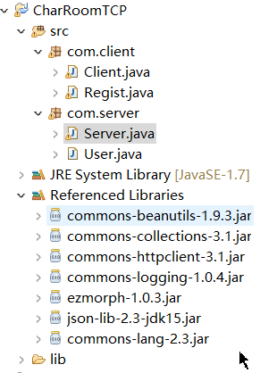 TCP多人聊天程序Java实现（群聊，私聊，在线用户，踢出用户）