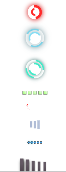 8种css3实现的Loading加载中样式