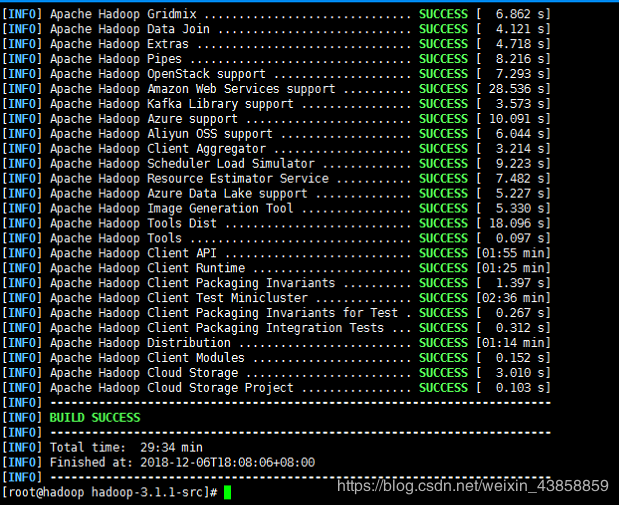 Centos7下Hadoop3.x源码编译(Zstd问题已解决)