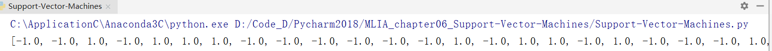 Machine Learning in Action(机器学习实战)之支持向量机(Support-Vector-Machines(SVM))算法学习笔记