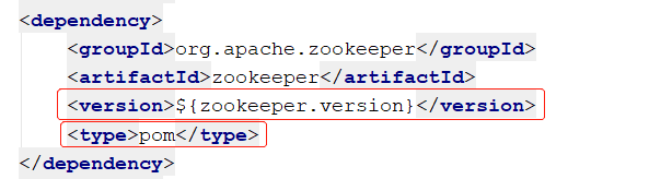 dependency的<type>pom</type>理解