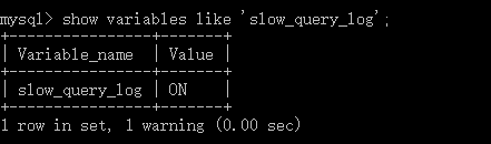 通过日志查看慢SQL