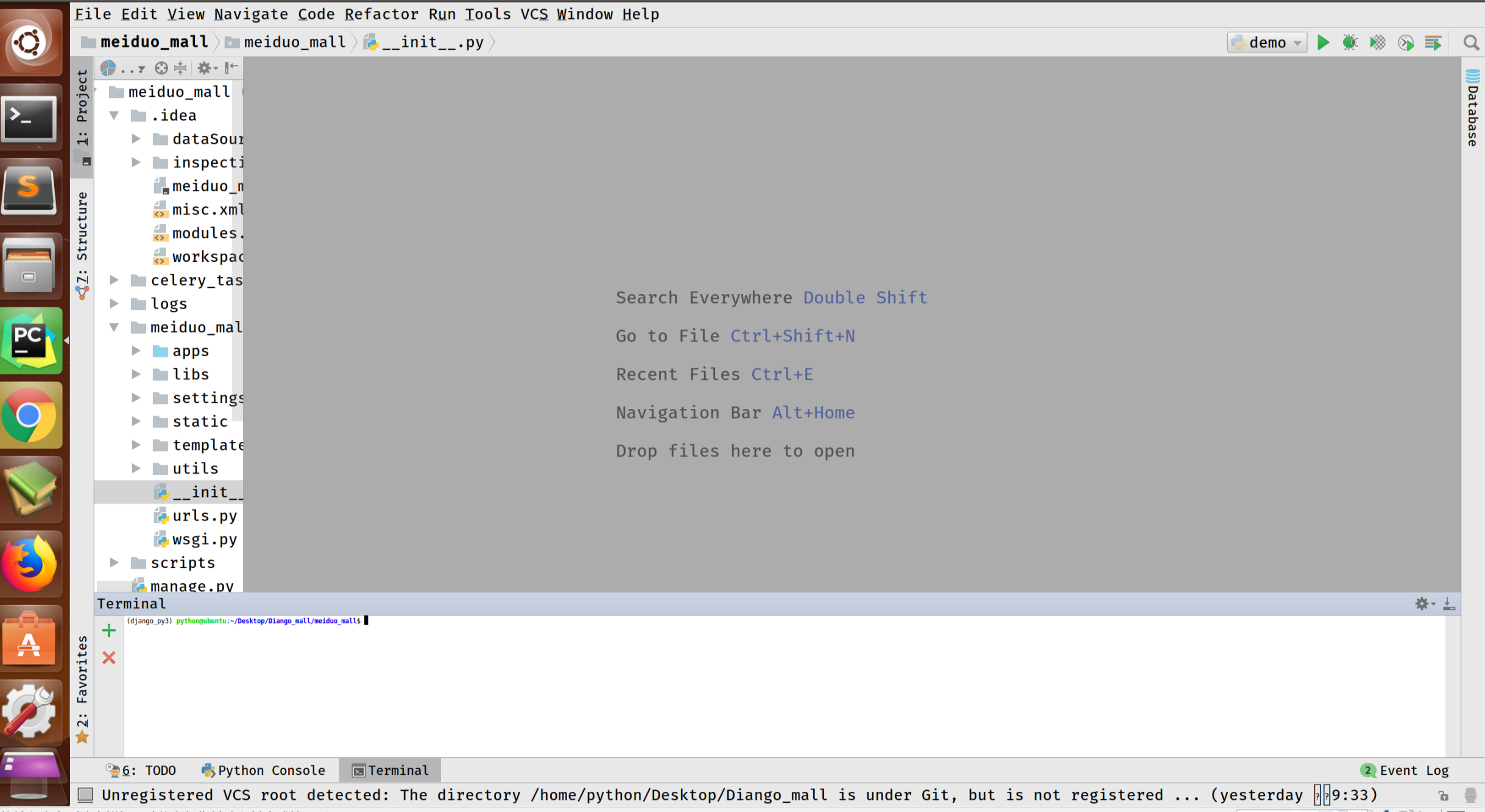 pycharm terminal字体太小