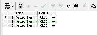 Oracle的CLOB大数据字段类型