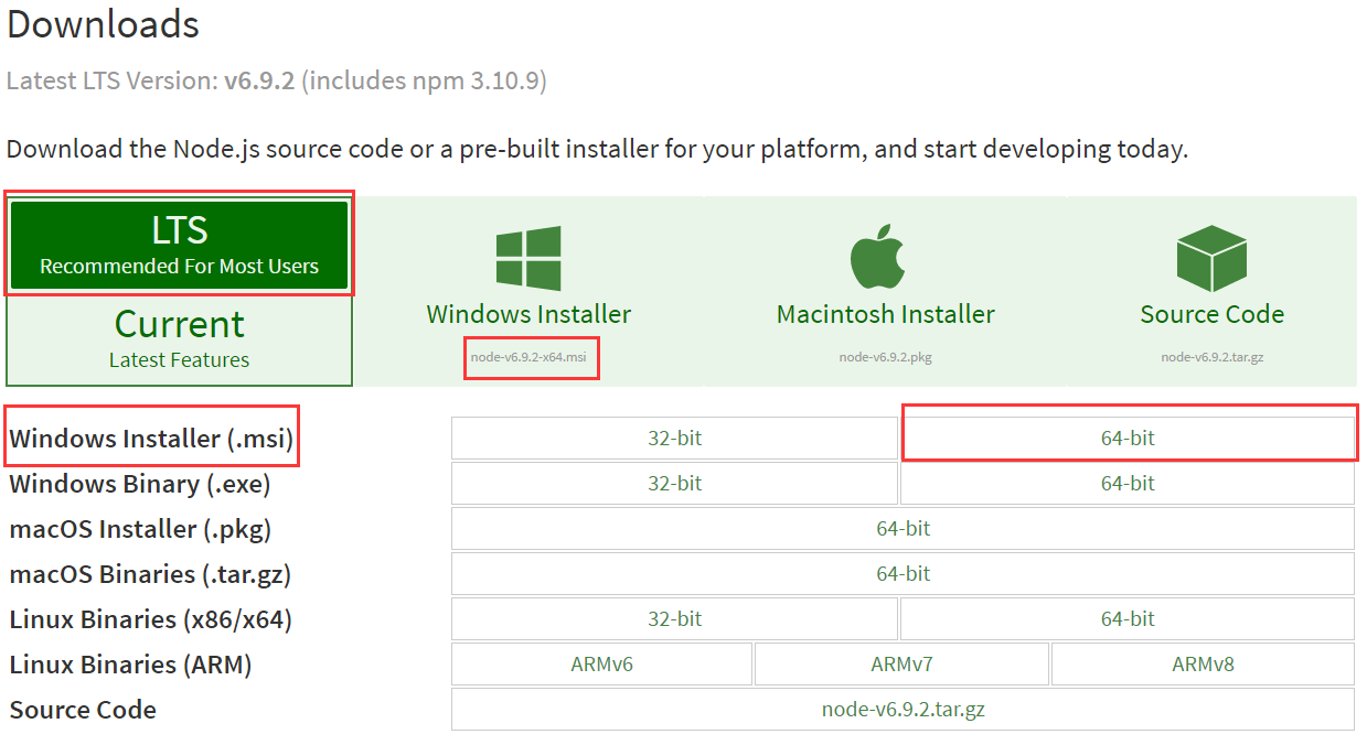 Node.js安装及环境配置 for winer