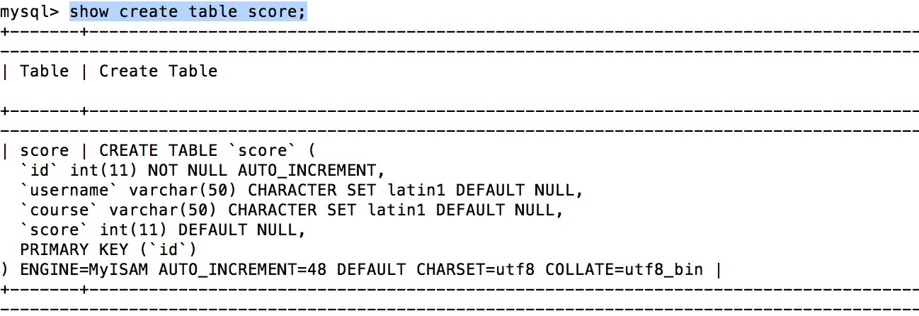 Mysql 插入中文错误：Incorrect string value: '\xE7\xA8\x8B\xE5\xBA\x8F...' for column 'course' at row 1