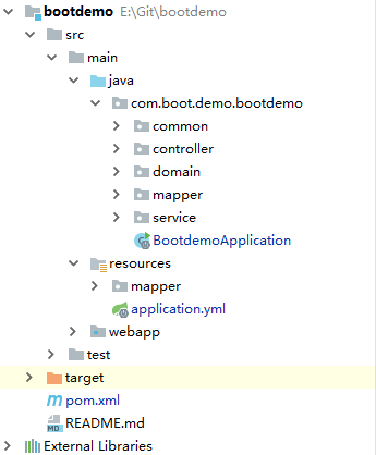 新人一看就懂：Spring Boot+Spring mvc+Mybatis的基础框架demo