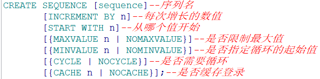 《oracle数据库》序列