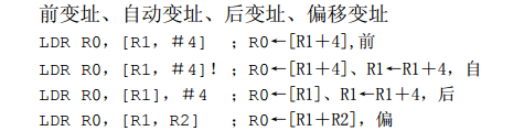 ARM汇编指令