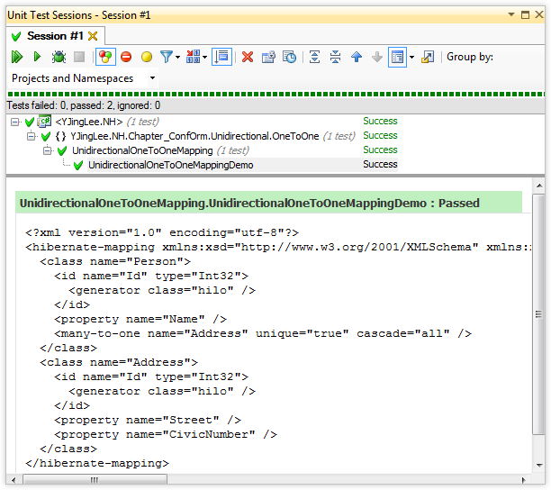 NHibernate3剖析：Mapping篇之ConfORM实战(3):OneToOne语义