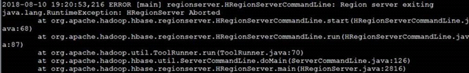 HBase RegionServer挂掉问题分析