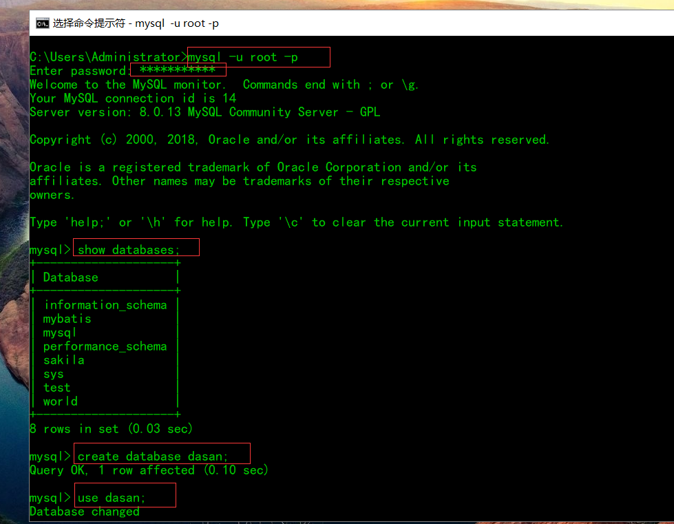 MySQL - 最经典的 命令行操作数据库 + 表（增删改查实例）