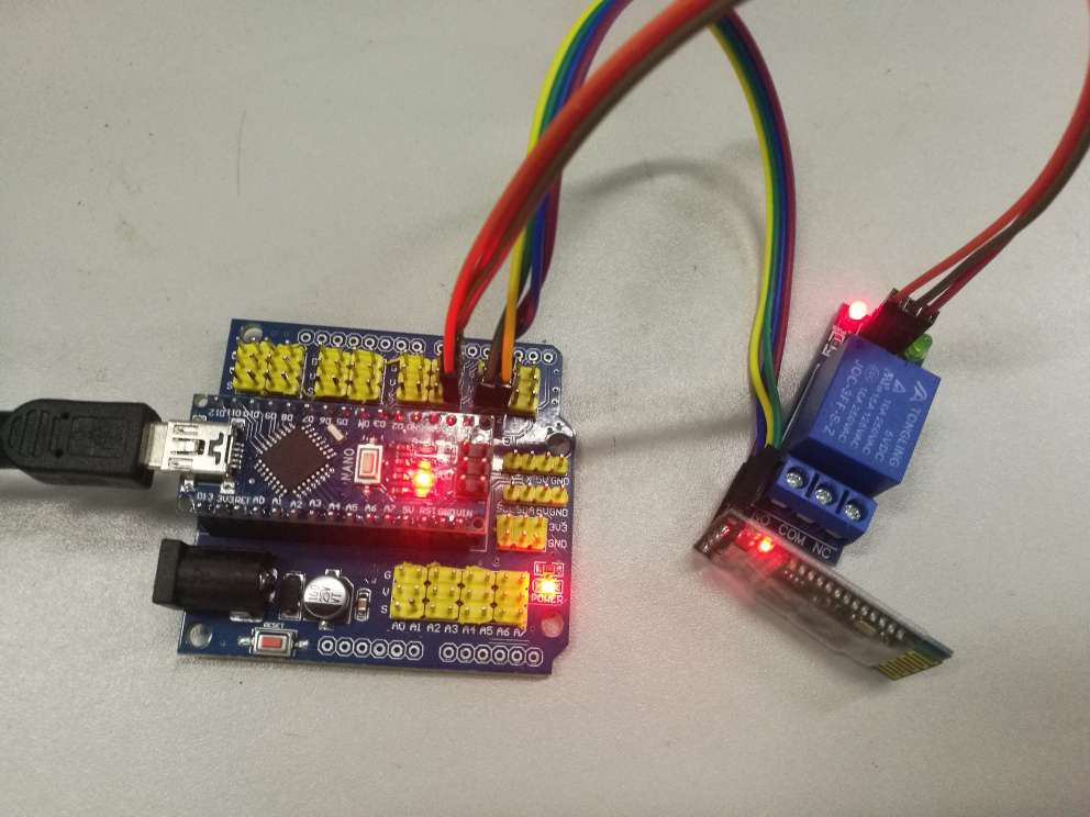 Arduino 制作蓝牙开关