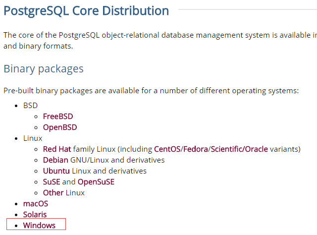 PostgreSQL：Windows 安装卸载PostgreSQL