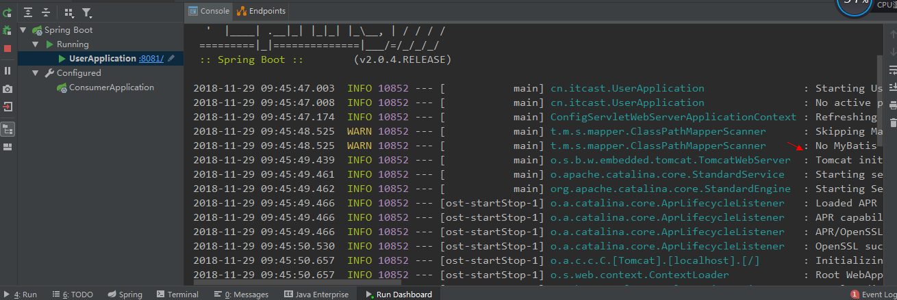 No MyBatis mapper was found in '[cn.itcast]' package 通用mapper注入问题