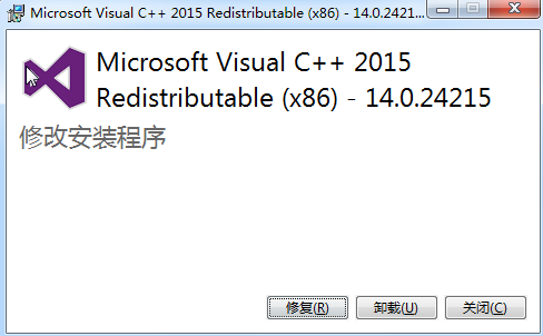 qtcreator启动时报错 ： 缺少api-ms-win-crt-runtime-l1-1-0.dll