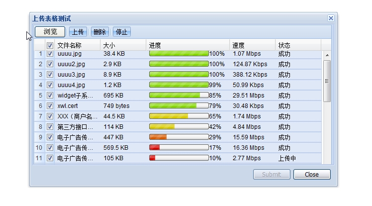 利用swfupload实现java文件批量上传