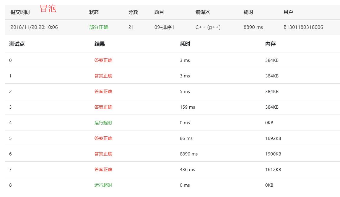 《数据结构》09-排序1 排序