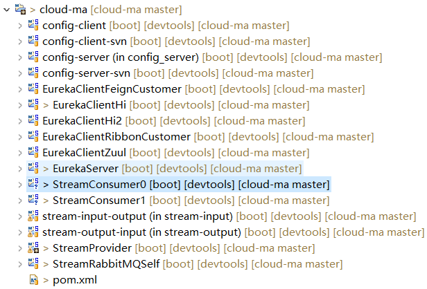 SpringCloud Stream+RabbitMQ消息分区