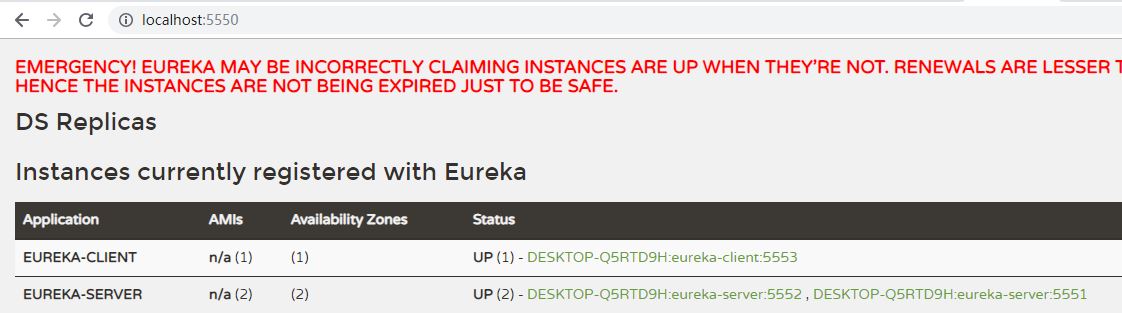 eureka与ribbon负载均衡